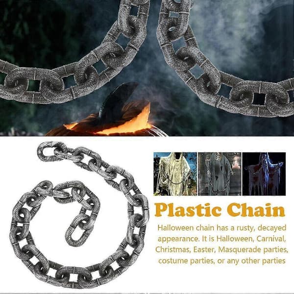 [LCS] Halloween Makeup Toy Chains - Plastik dekorative kæder til festkostumeindretning