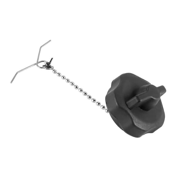 Brændstoftankdæksel til Yamaha og dækslet til hidea 2.5F 3.5F 4F 2-takts 4HK 3.5HK 6HK black