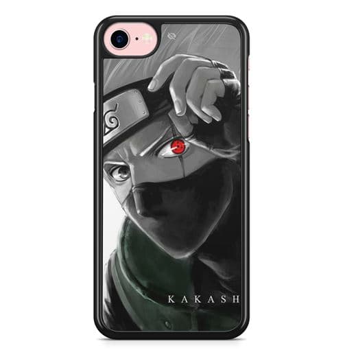 [LCS]Fifrelin Sort etui kompatibel med iPhone 6 og iPhone 6S Naruto Kakashi