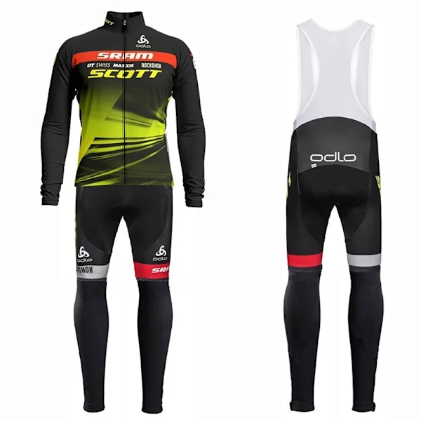 SCOTT 2023 mountainbike herre langærmet dragt cykeltøj åndbart MTB cykeltøj jersey ciclismo cykelsæt 14 4XL cycling set 14