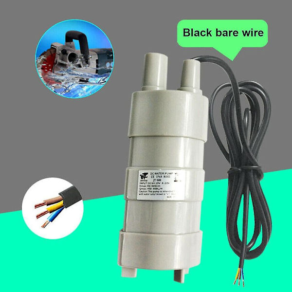 12V Vattenpump Dränkbar Husvagn Husbil Högt Flöde Ersätter Valpump