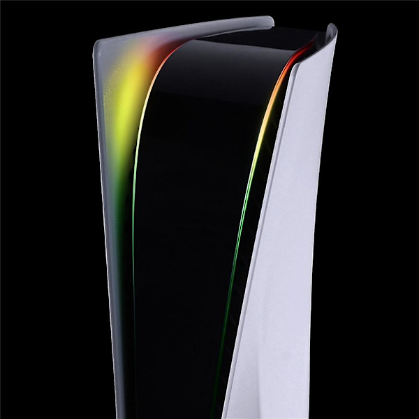 For PS5-konsoll lyslist regnbuegradient klistremerke selvklebende dekaler LED lyslist for PlayStation 5 spilltilbehør Red