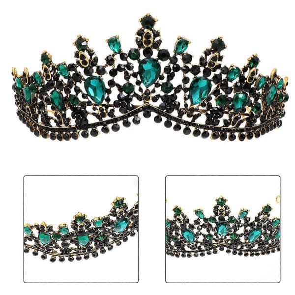 Födelsedagskrona Strass Tiara Krona för speciella tillfällen Bröllop
