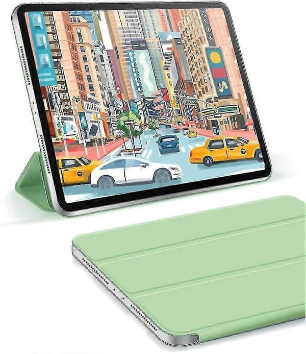 iPad Pro 11-tommers deksel med sterk magnetisk folding og justerbart stativ GREEN