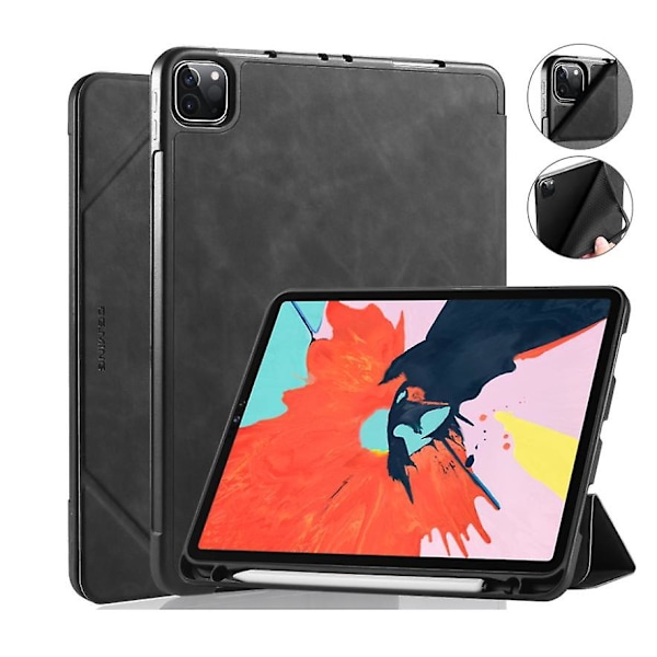 Skyddsfodral Kompatibelt med Ipad Mini5, Mini4, Ipad Pro 11 2020/2018, Ipad Air 4 10.9 Black iPad Pro 11 2020