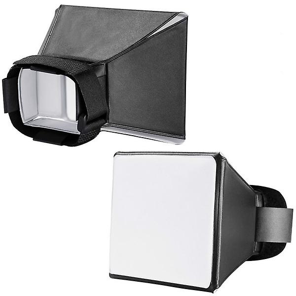 Bærbar Mini Foldbar Flash Diffuser Softbox Reflektor Til SLR Speedlight