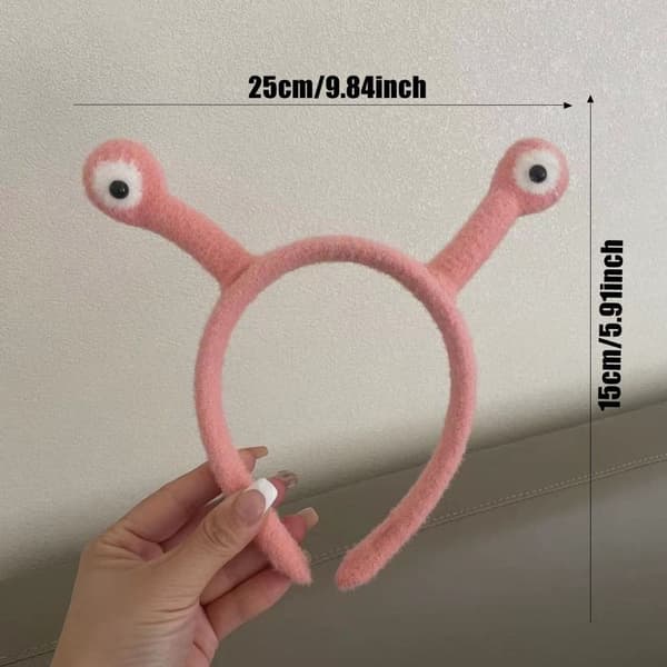 [LCS]Snegle-diadem til ansigtsvask PINK Pink