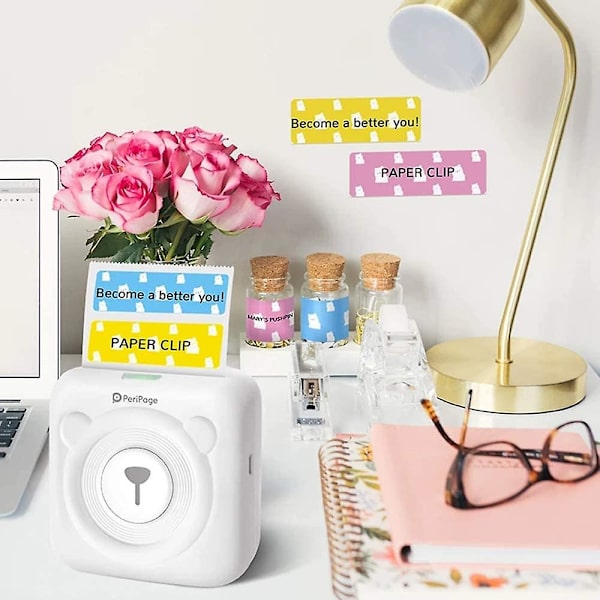 Mini portabel termisk souvenirfotoprinter