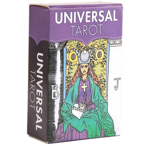 Universal Tarot-minikort On-the-go Läsningsficka 44 mm X 80 mm Traditionell Tarot Deck 78 kortlek Manga Tarot Inflytande