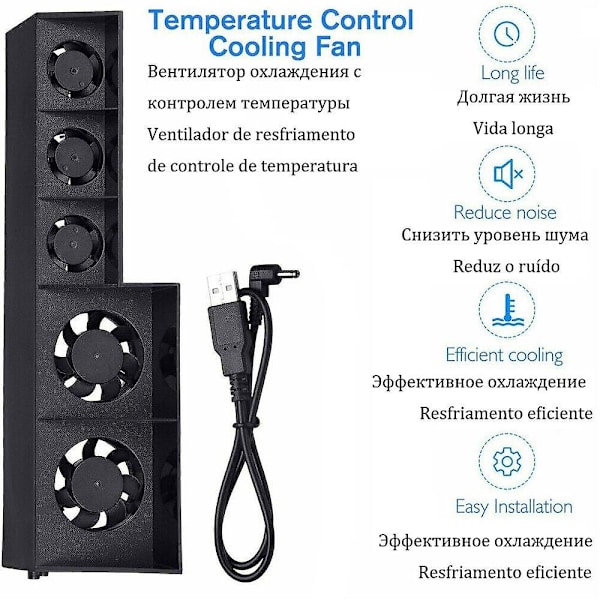 Basstöd för Sony Playstation Play Station PS 4 Pro PS4 Pro stativ kontroll kylare kylfläkt spelkonsol tillbehör hållare