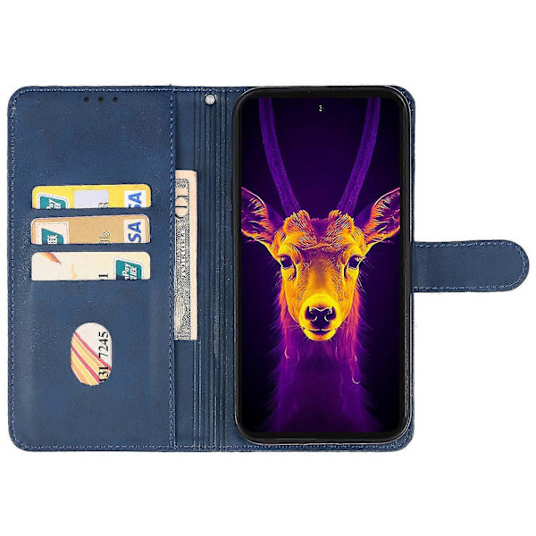 [LCS]För Ulefone Armor 25T Pro Läderfodral Blue