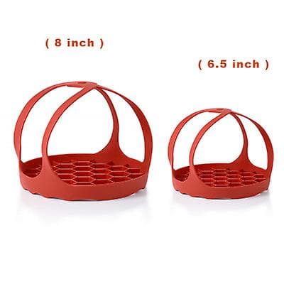 [LCS] Tryckkokarslinga Silikonbakformsslinga Kompatibel Red Small