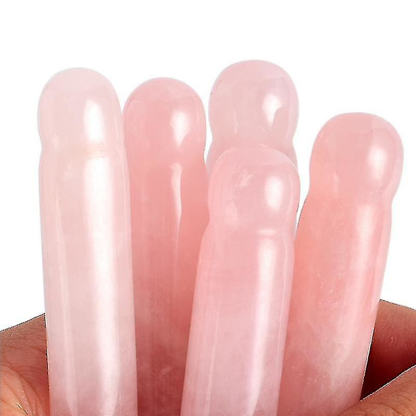Naturlig Jade Points Pen Handgjord Ansikts Punkts Massageverktyg Spa Terapi Jade Sten Skrapningspinne Massager