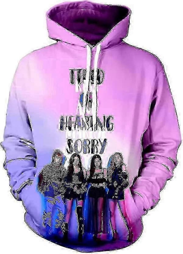 [LCS] Jentegruppe Cos Perifer Hettegenser 3D Digital Uformell-Yogu Sweatshirt 02 5XL