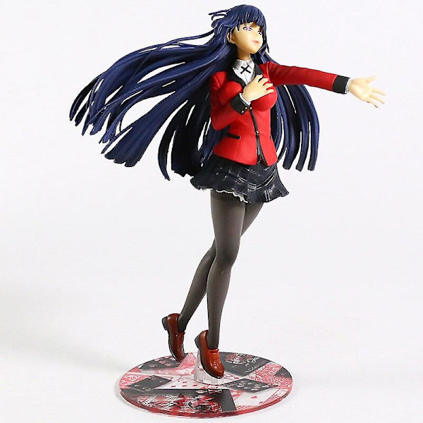 Kakegurui Jabami Yumeko 1/8 Skala Samlarobjekt Modell Docka Figur red