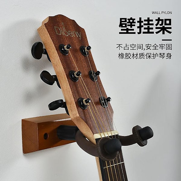 Gitarrkrok Fiol Män Och Kvinnor Ukulelekrok Gitarr Kort Krokstativ Väggkrok Gitarrtillbehör