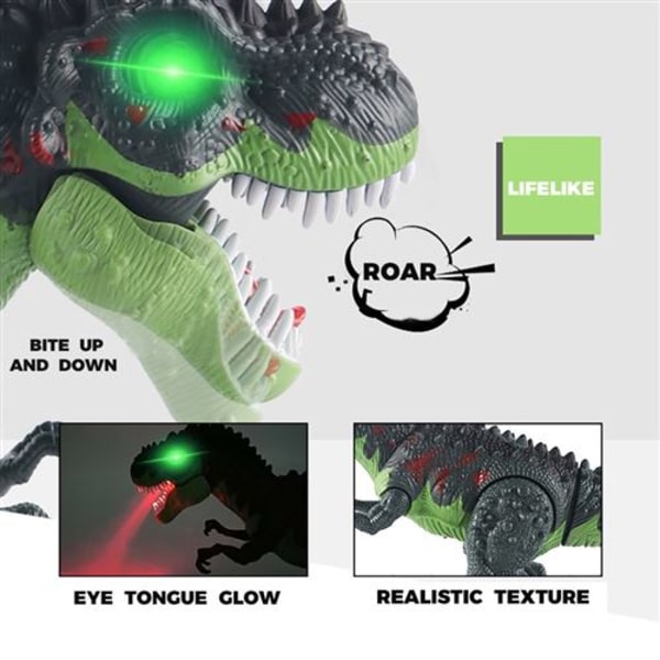 Fjärrstyrd Dinosaur Walking Toy - Färg
