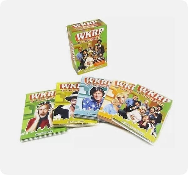 [LCS]Ny boks sæt WKRP i Cincinnati sæson 1-4 Komplet serie DVD 13-disc engelsk version