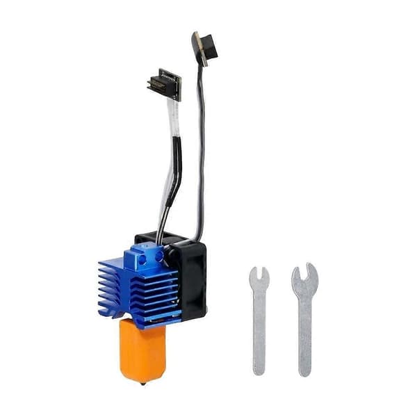 Til Bambu Lab P1P/P1S TZ5.0 end Kit Bimetal Hærdet Stål Dyse End 0.4mm med Blæser 3D Printer Del