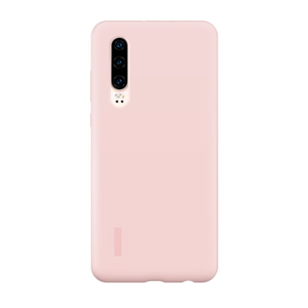Huawei P30 nestemäinen puhelinkotelo vaaleanpunainen