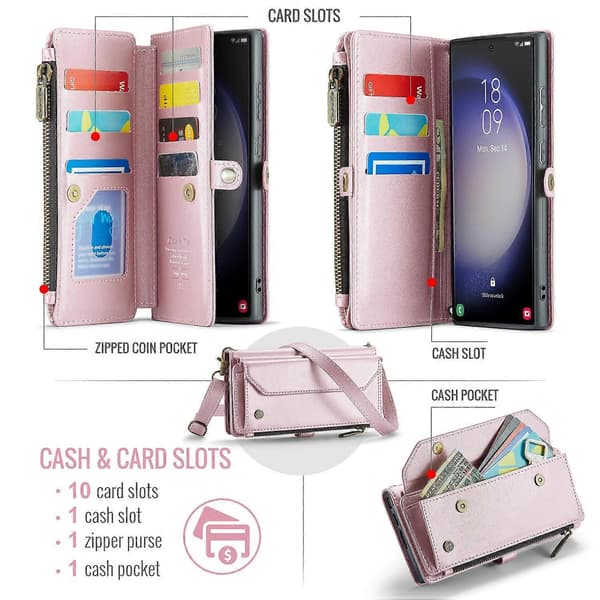[LCS]Puhelinkotelo Galaxy S23 Ultralle Multicolor Pink