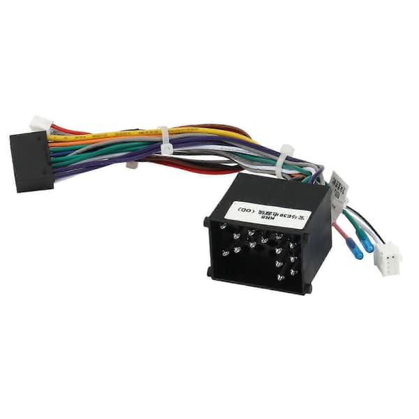 Sopii BMW E46/E39/E53 16-nastainen virtajohtosarja Android-stereolle Black