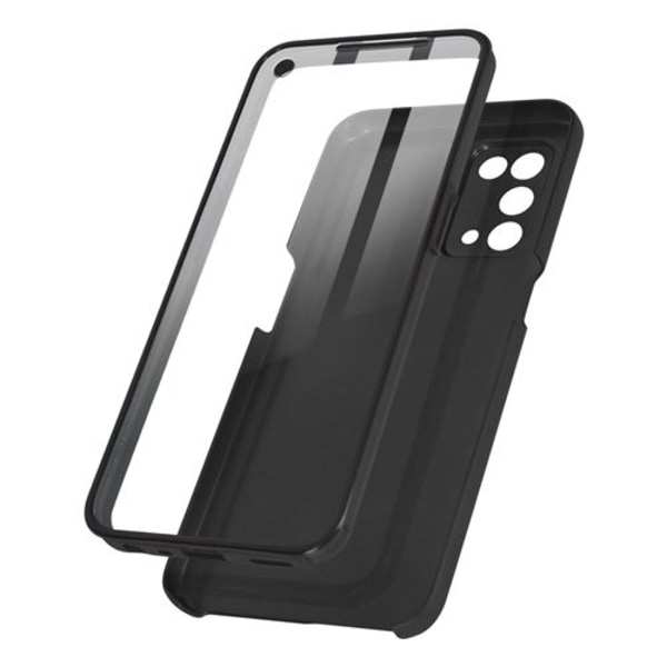 Skal för Oppo A54 5G och A74 5G Hård Baksida och Mjuk Framsida Stötdämpande