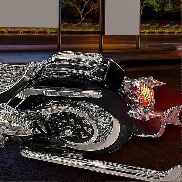 [LCS] Røg Bombe Blinklys Linse Dæksel til Harley Davidson Touring Road Glide Road 3-1/4 Tommer Fladt Blinklys Tilbehør B