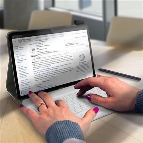 [LCS]Bluetooth-tastatur kompatibelt med Samsung Galaxy Tab S7 Plus 12.4 med QWER