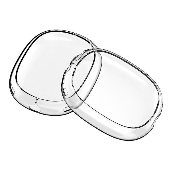 2 stk/sett Myk Transparent Deksel for Airpods Max Tpu Trådløse Hodetelefoner White