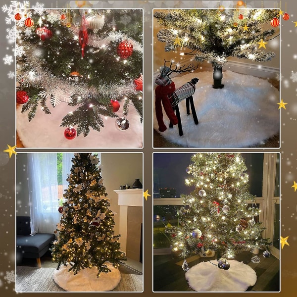 Julgransmattor, Vit Julgransmatta i Fuskpäls