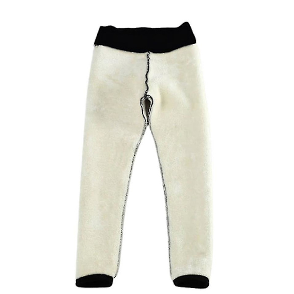Vinterfløyelsfleece tights for kvinner, kuldebeskyttende M
