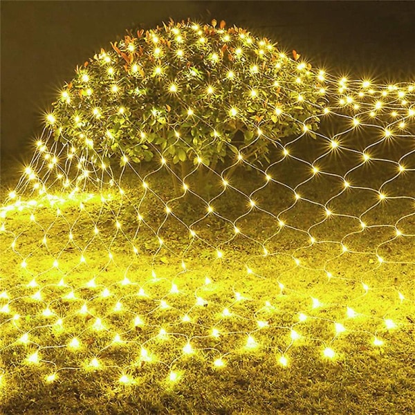 3*2m LED Net Lys Udendørs Vandtæt Fiskenet Lys Juledekoration Amerikansk Standard Britisk Standard Europæisk Standard Hotel Bryllup Dekoration