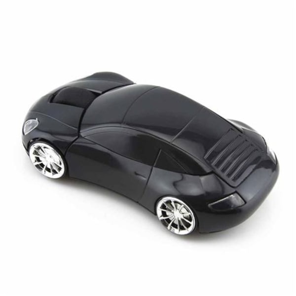Mus CM0024 Kreativ Porsche Model 2.4GHz 1600DPI USB-sort