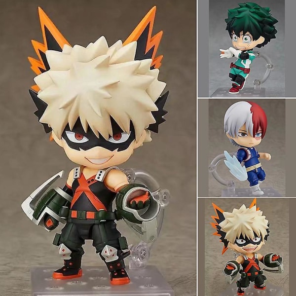 Nendoroid Anime My Hero Academia Pvc Figur Q Version Desktop Ornament Present för Anime Fans 10cm 705