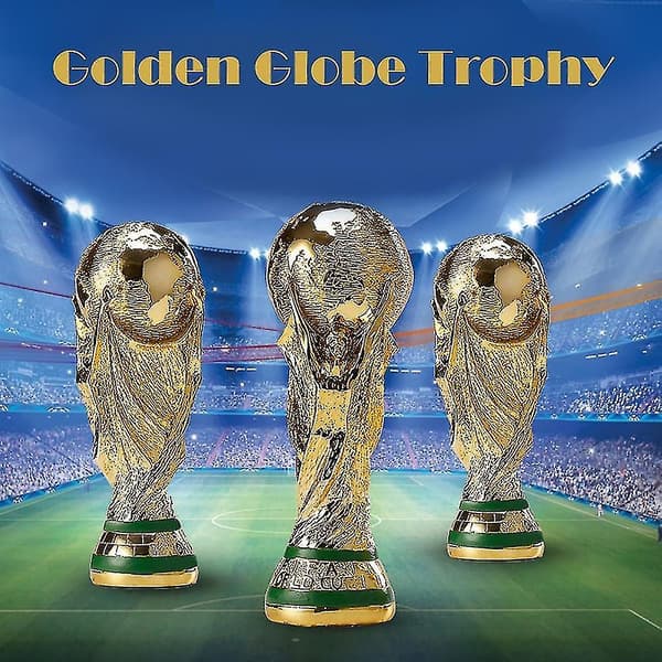 35 cm 13,78 tommer 1:1 VM-fodboldtrofæ Hercules Cup-trofæ