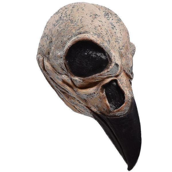 Plague Doctor Mask Eagle Mouth Animal Latex Huvudbonader Halloween C