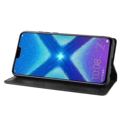 Honor 8X Etui, Wallet Etui Magnetisk Lukning Funktion Stand Prot