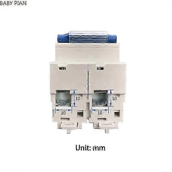 2P 100A-250A DC Strømafbryder 12V-120V til Solcelle RV Batterisystem & Solceller 2P -Photovoltaic- 32A