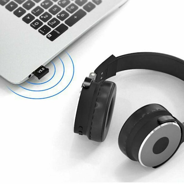 Uusi USB Bluetooth 5.0 & 4.0 langaton audio musiikki stereo adapterivastaanotin