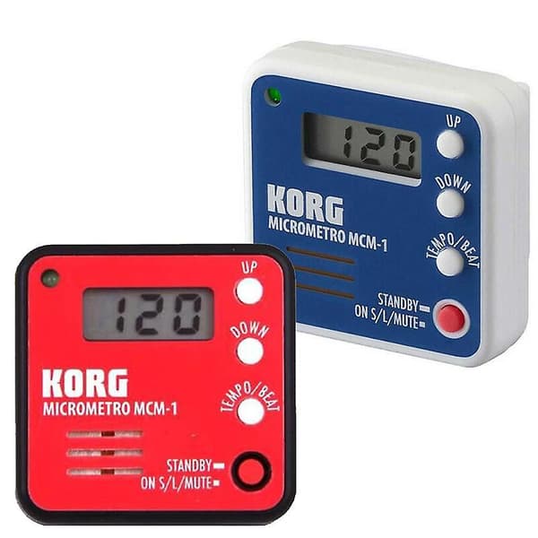[LCS] Digital kompakt klips-metronom for perfekt rytme Blue