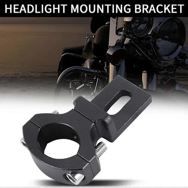 [LCS] Universal styrefeste 22 25 mm 7/8 tommer motorsykkel frontlysholder frontlysrørklemme for cafe racer