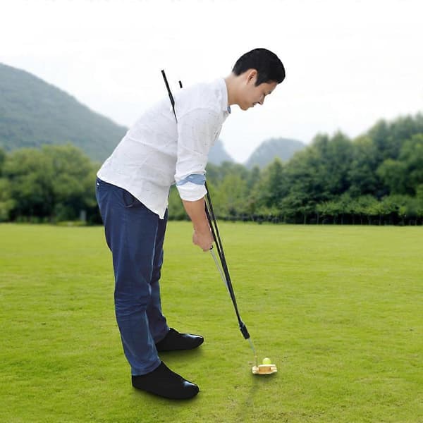 [LCS]Golftreningshjelpemiddel Golf Putter Trener Festes til de fleste putterskaft