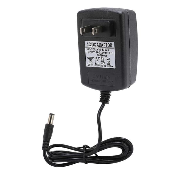 [LCS]13.5V 2A strømforsyningsadapter med 5.5x2.5mm DC-port opladerkabel til LED-lys, skærm, højttaler, switcher US Plug