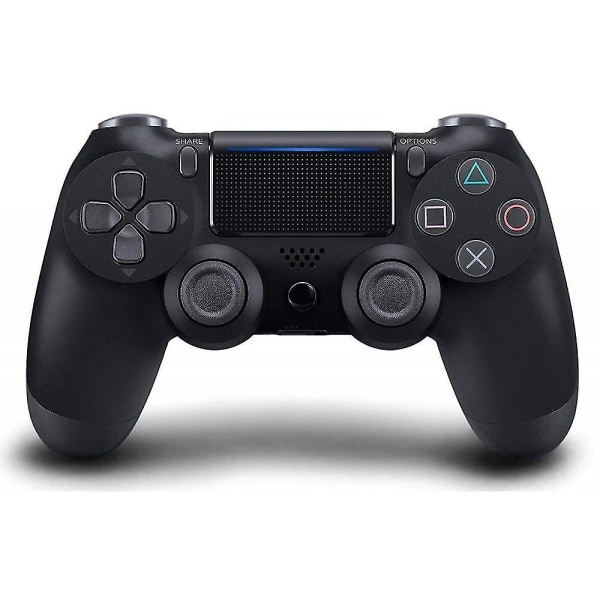 Trådlösa Bluetooth -kontroller Gamepad för Playstation4 (svart)
