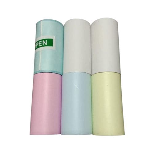 [LCS] Printerpapir til mini termisk printer 57 mm 6 stk. - Flerfarvet