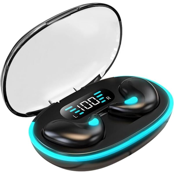[LCS]Sleep Dedicated X55 Bluetooth Headphones Digital Display Mini Noise Reduction