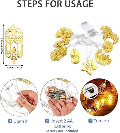 [LCS]Ramadan Eid -valosarjakoristeet ramadan-valosarjat eid mubarak ramadan-valosarjat