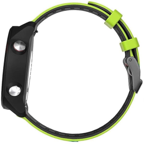 [LCS]Kompatibel med Garmin Forerunner 245 silikone urrem Lime Black