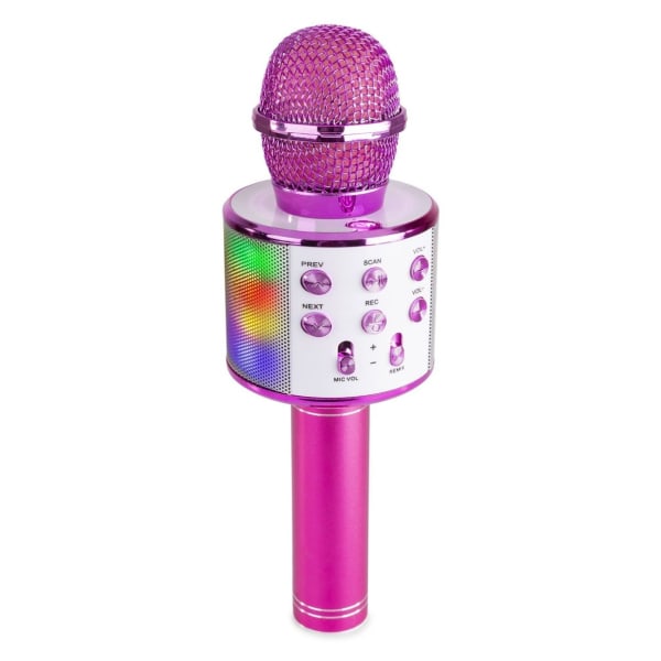 Max Km15p - Mikrofon Karaok¨¦ Sans Fil Bluetooth ¨¦ clairage